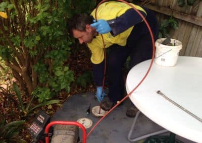 Flowwise Technician Using CCTV For Drain