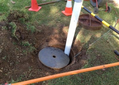 Clearing out Blocked drains - Sunshine Coast