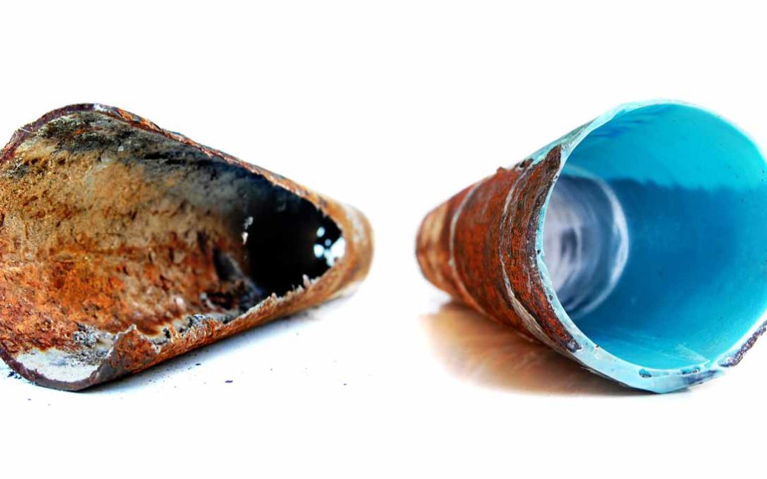 Before and After Pipe Repair & Relining