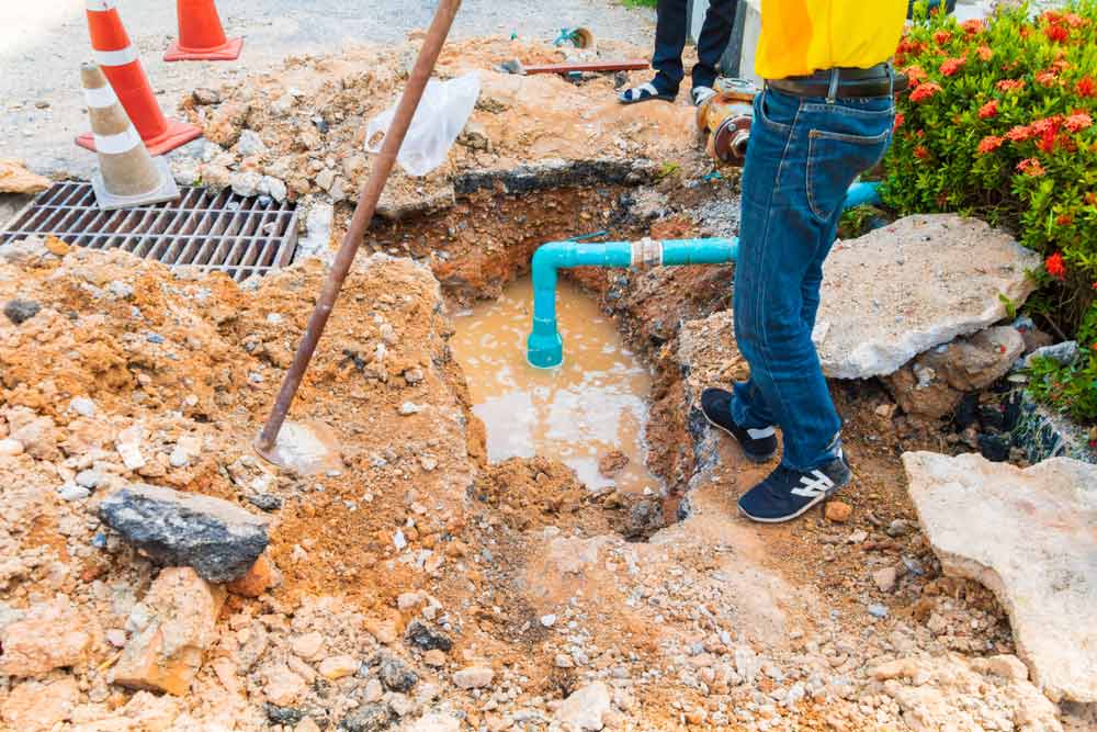 How Can You Detect A Leaking Underground Water Pipe?