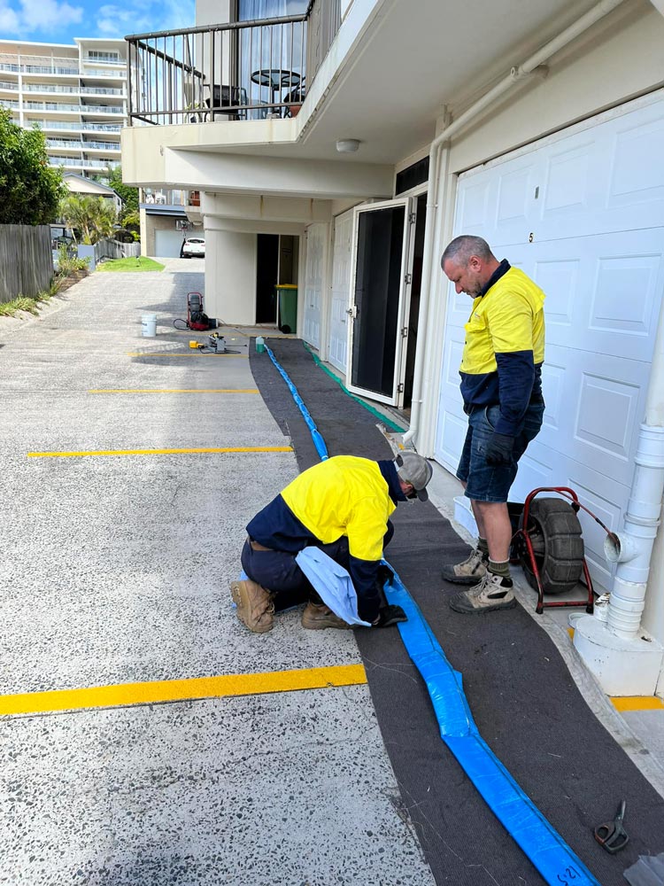 Commercial Plumbers At Work